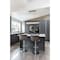 Nuvo Vale, 43 Inch LED Island Pendant, Matte Black, Silk Screened Acrylic Lens 62/2041 - alternate 2